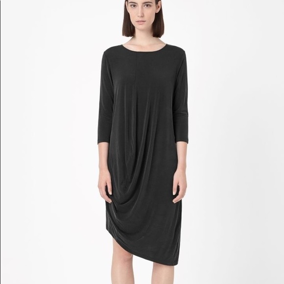 COS Dresses & Skirts - COS black jersey drape dress